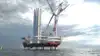 Wind turbine installation vessel rendition by Dominion Energy, which owns Charybids