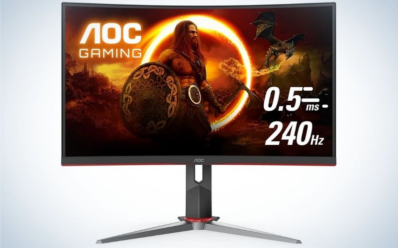 AOC C27G2Z is the best curved monitor for PS4.