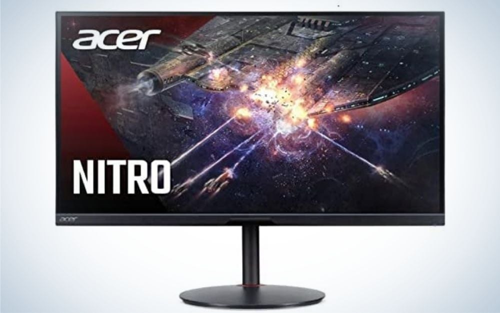 Acer Nitro XV282K is the best 4K monitor for PS4 Pro.