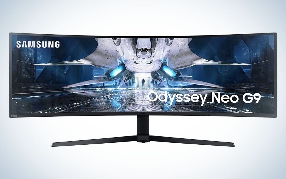 Samsung Odyssey G9 is the best curved ultrawide monitor.