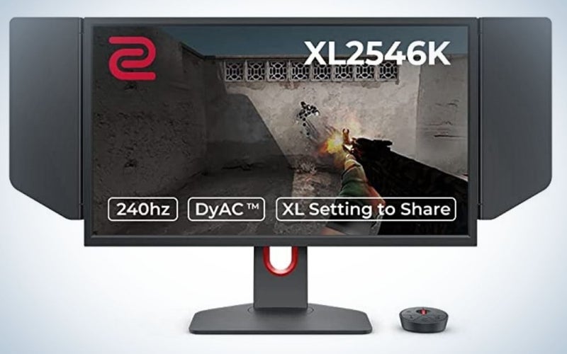 BenQ Zowie XL2546K is the best 240Hz monitor.
