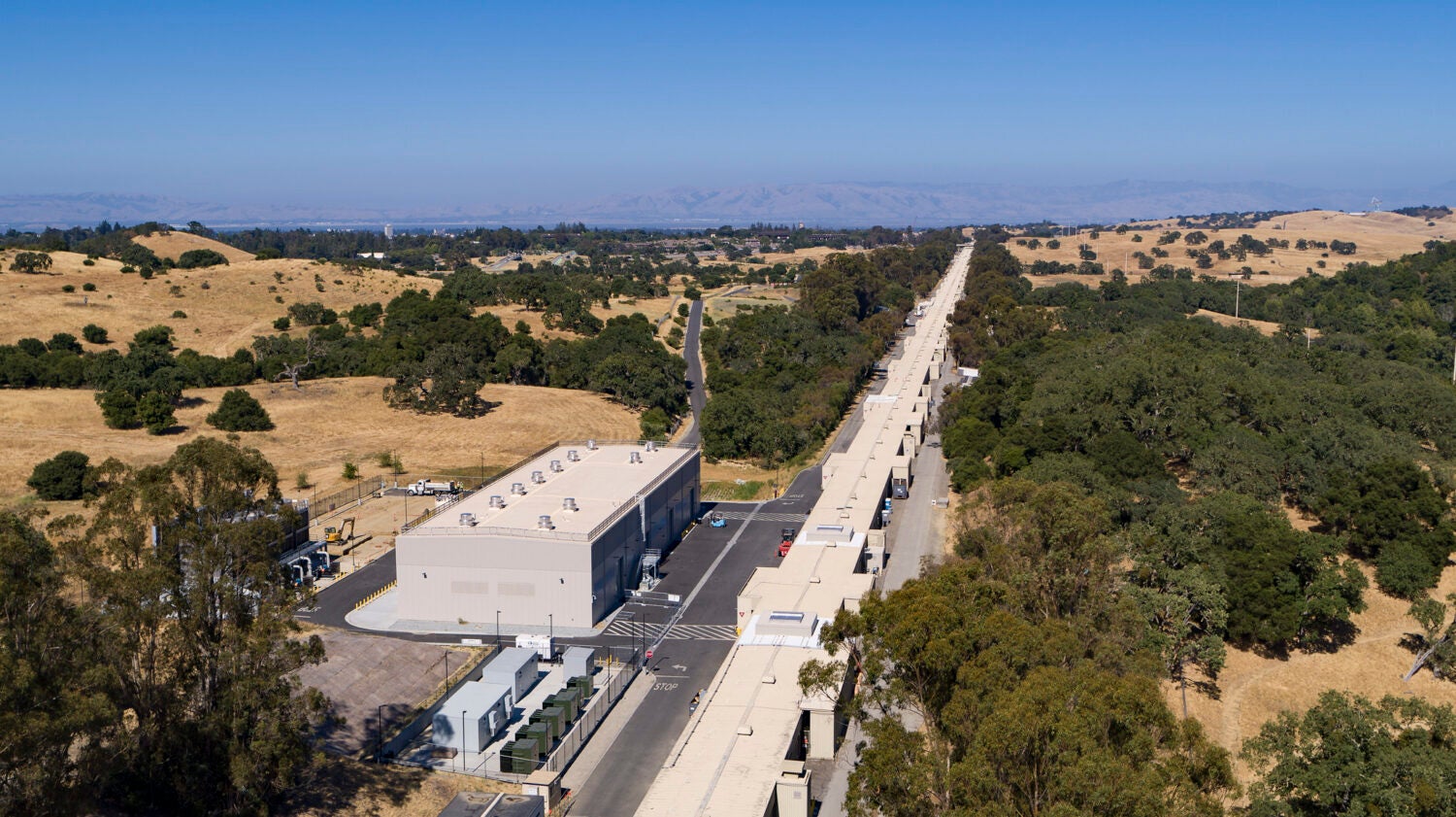 SLAC's Linac Coherent Light Source X-ray free-electron laser is housed in this building.
