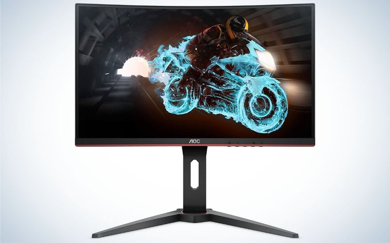 AOC C24G1A is the best curved gaming monitor under $200.