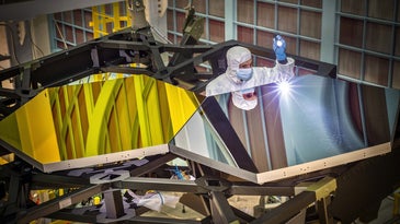 The James Webb Space Telescope survived its first collision