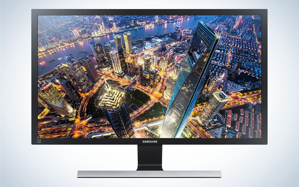 SAMSUNG U28E590D is the best budget monitor for graphic design.