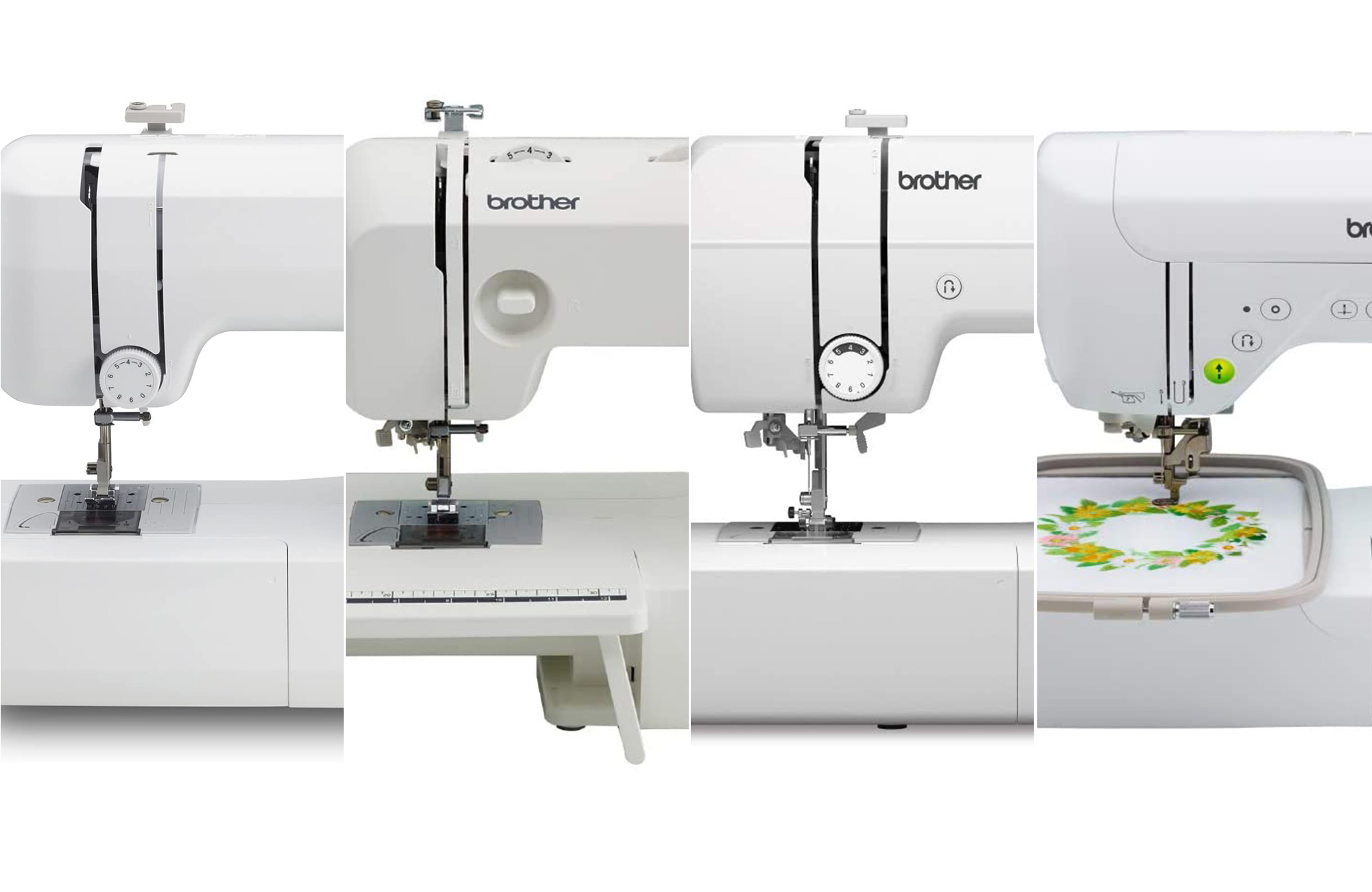 Brother XR3774 Full-Featured Sewing and Quilting Machine with 37 Stitches,  8 Sewing Feet, Wide Table, and Instructional DVD 