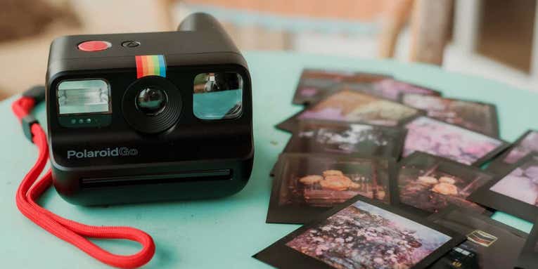 The tiny Polaroid Go is lots of fun, but a little awkward
