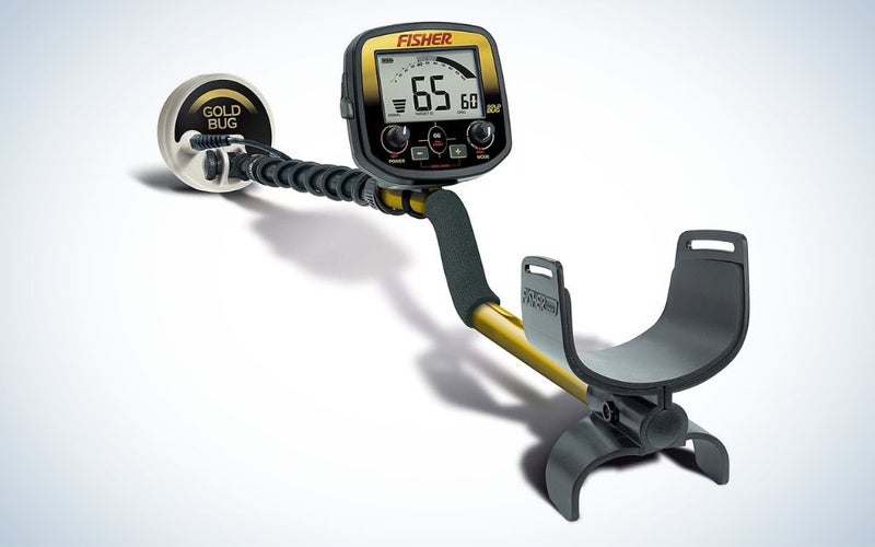 Fisher Labs Gold Bug is the best beginner’s metal detector for gold.