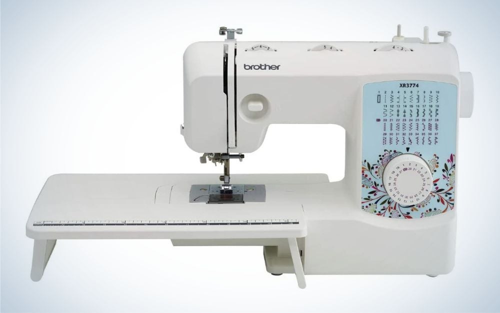 Brother XR3774 Sewing and Quilting Machine is the best for the budget.