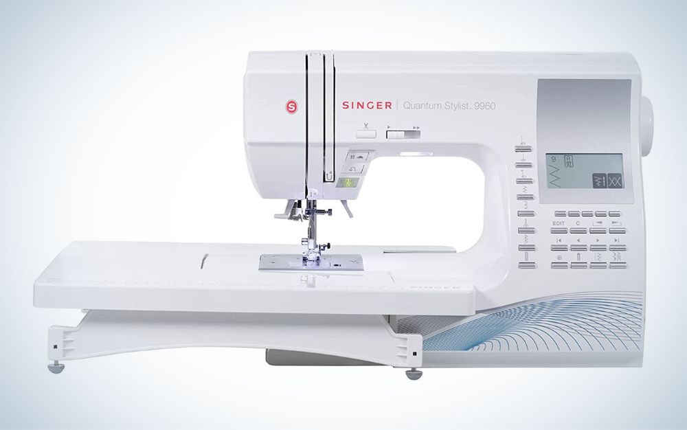 Singer Quantum Stylist 9960 Sewing Machine is the best overall sewing machine for quilting.