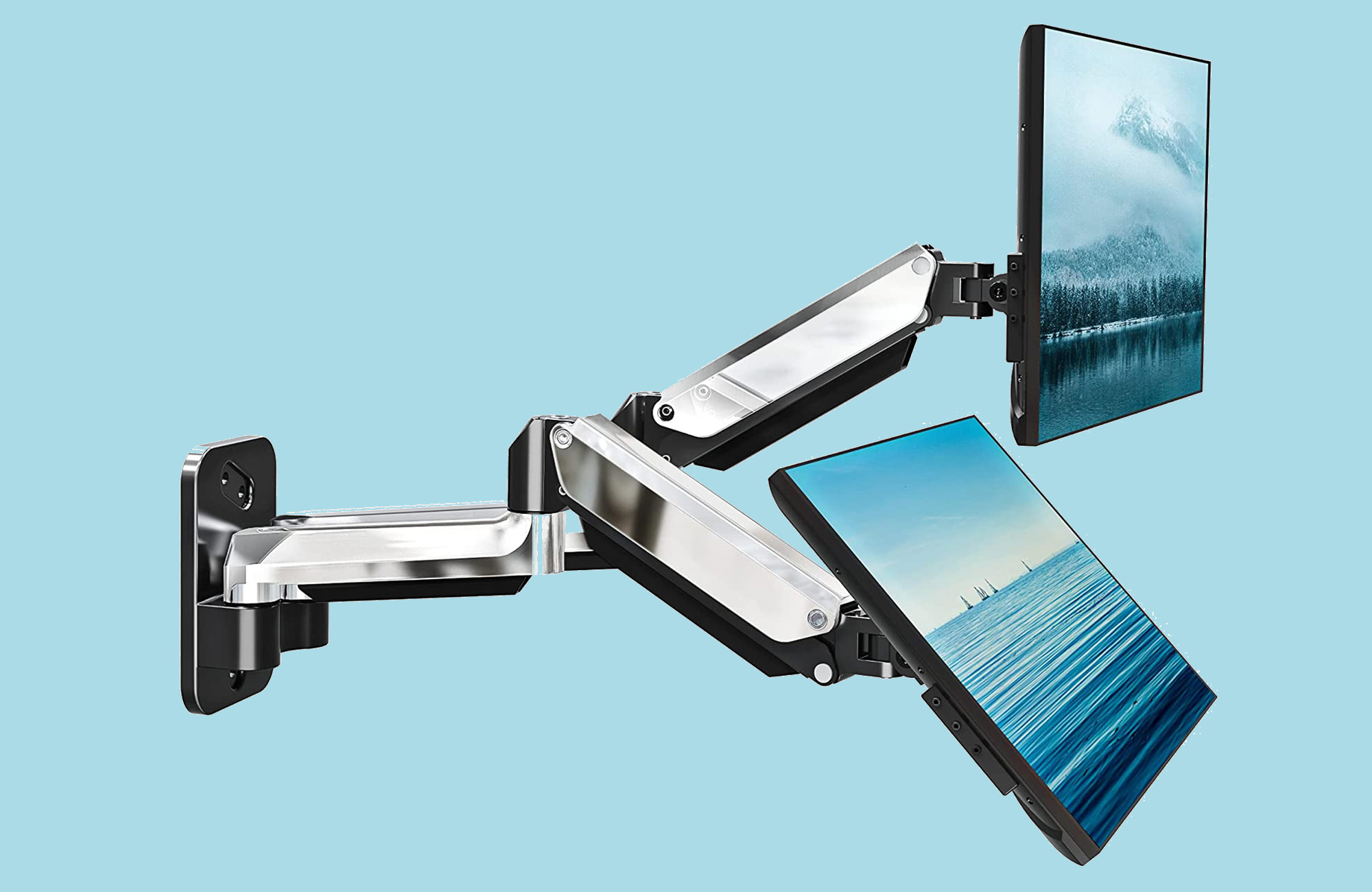 The best dual monitor stands offer lots of desk space