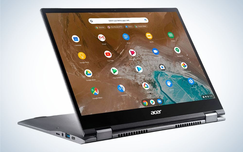 Acer Chromebook Spin 713 is the best budget Linux laptop.