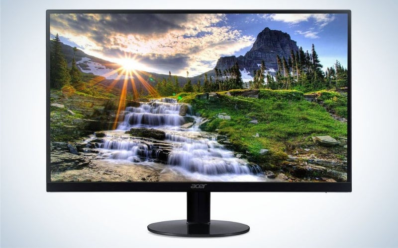 Acer SB220Q is the best budget monitor for streaming.