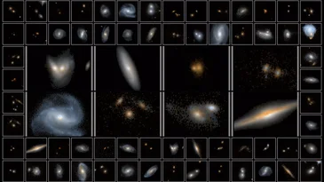 Hubble's largest near-infrared image helps astronomers see 10 billion years into galaxies' past