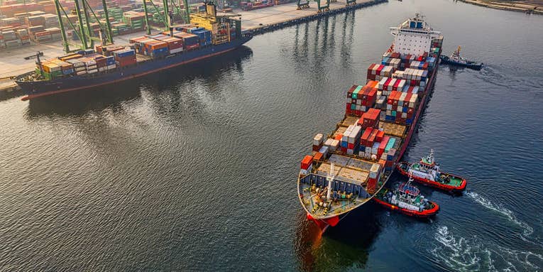 A new law takes aim at shipping costs and congested ports