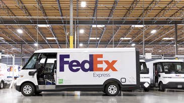 FedEx is charging up its electric vehicle fleet