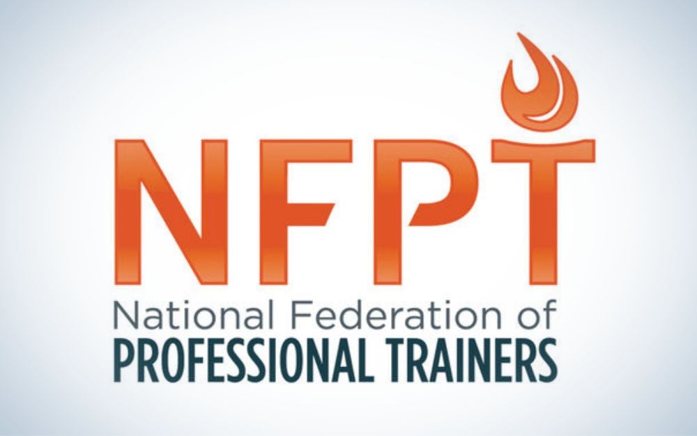 National Federation of Professional Trainers is the best physical (in person) persona trainer certification.