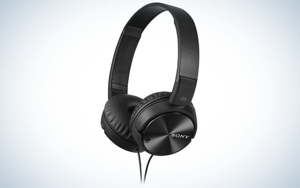 Sony MDRZX110NC are the best budget noise-cancelling headphones under $100.