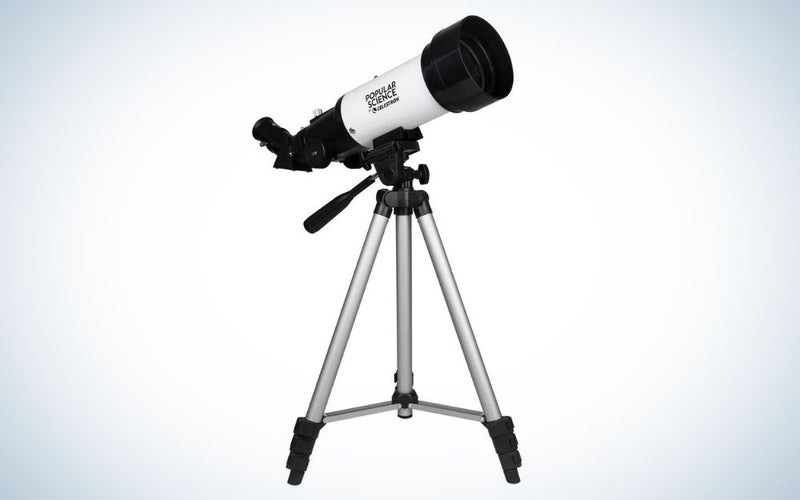 Popular Science by Celestron Travel Scope 70 Portable Telescope is the best for the budget.