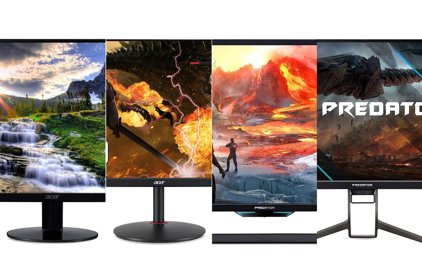 The best Acer monitors composited