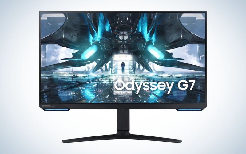 The Samsung Odyssey G70A will handle all the gaming fidelity your PC can throw at it.