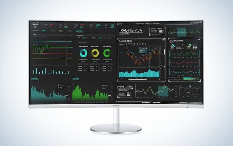 The Samsung CJ791 is a killer USB-C monitor for office pros who need a lot of screen real estate.