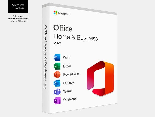 A product image of a Microsoft Office software case.