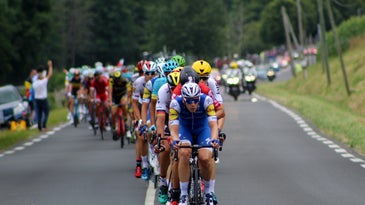 It takes about 120,000 calories to finish the Tour de France