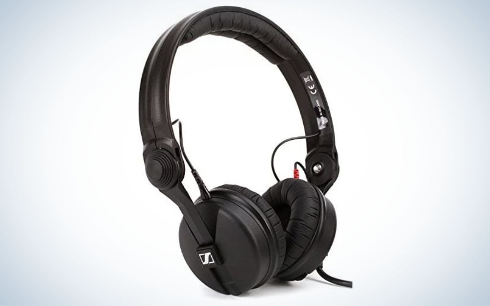 Sennheiser HD 25 Plus are the best lightweight DJ headphones.