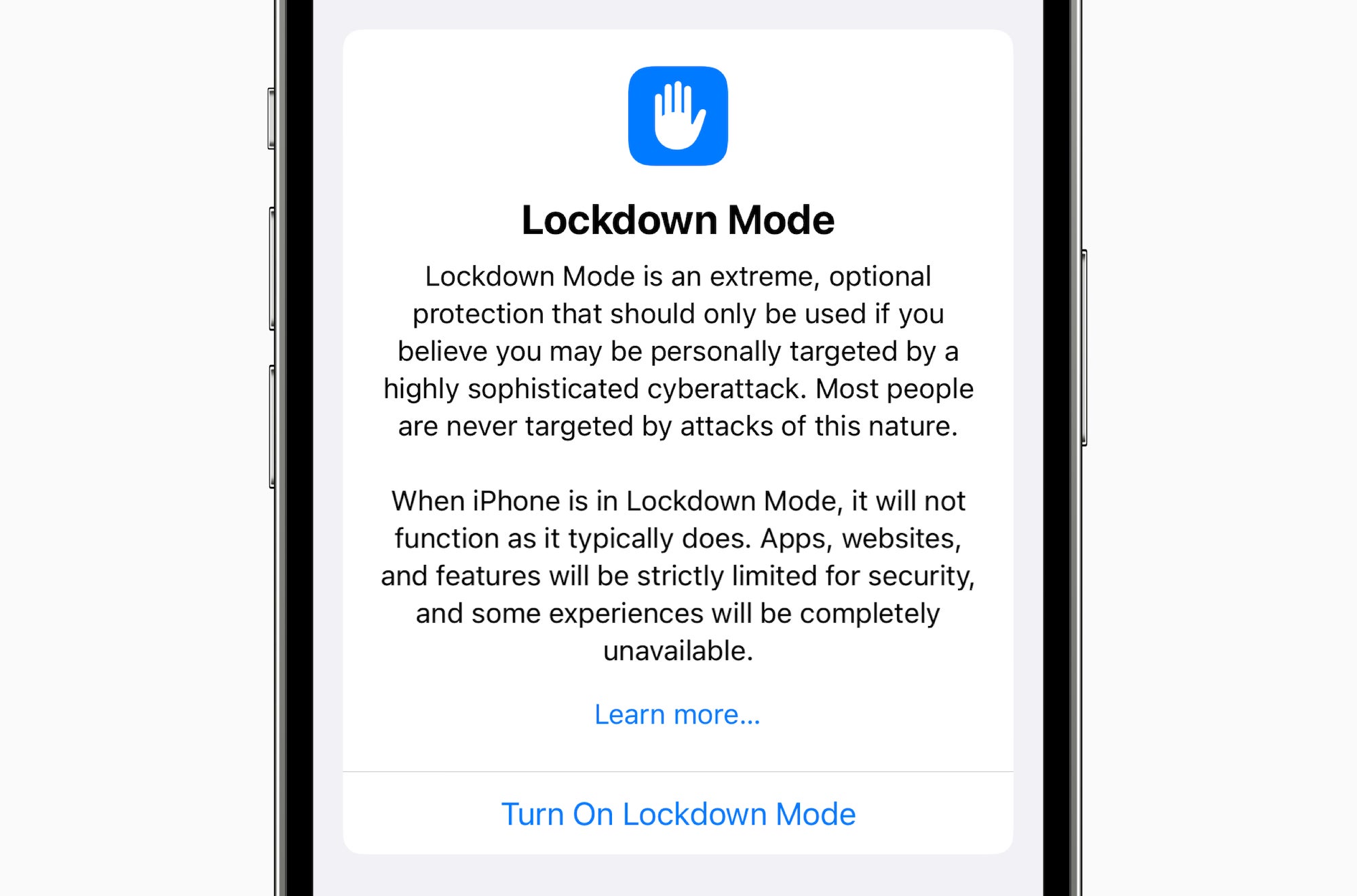 Apple’s new Lockdown Method will present ‘extreme’ stability steps. You likely won’t use it.