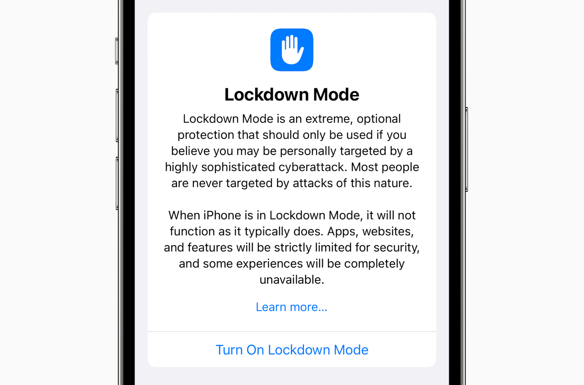 Apple’s new Lockdown Mode will offer ‘extreme’ security measures. You probably won’t use it.