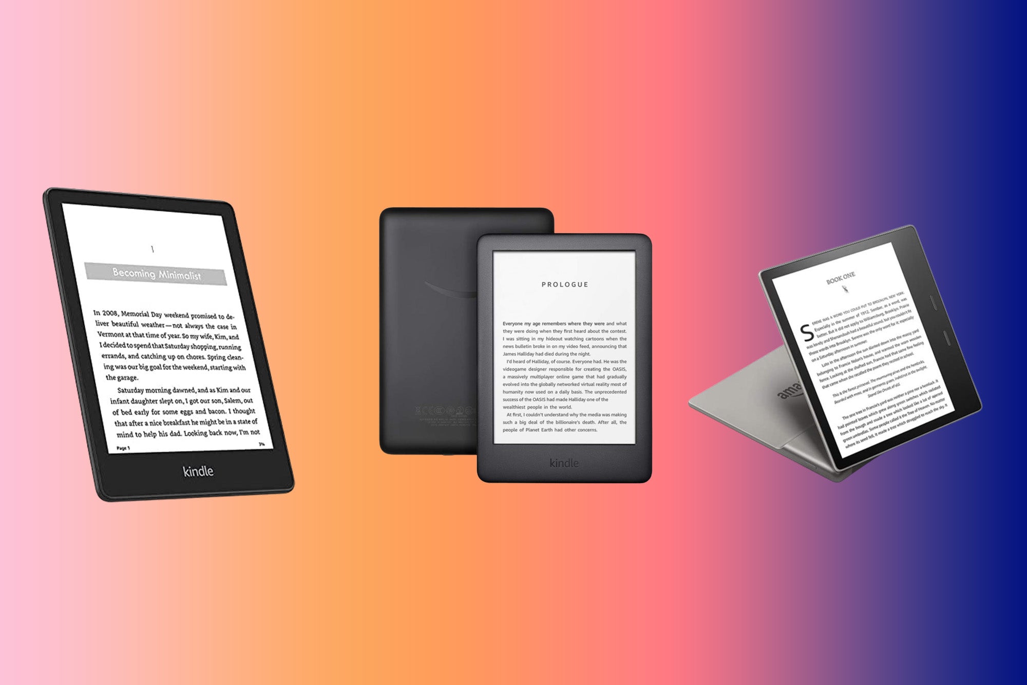 Kindle Unlimited with auto-renewal Kindle Oasis Now with adjustable warm light 
