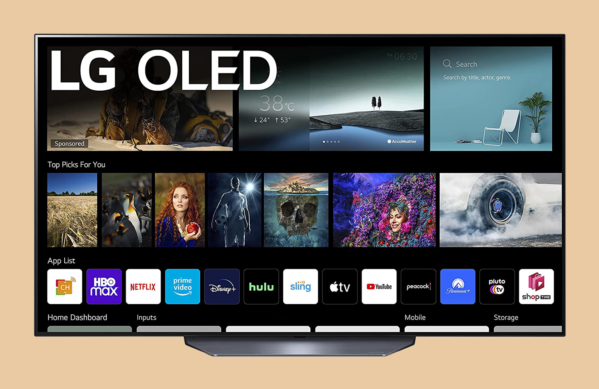 LG 75-inch OLED TV Prime Day deal