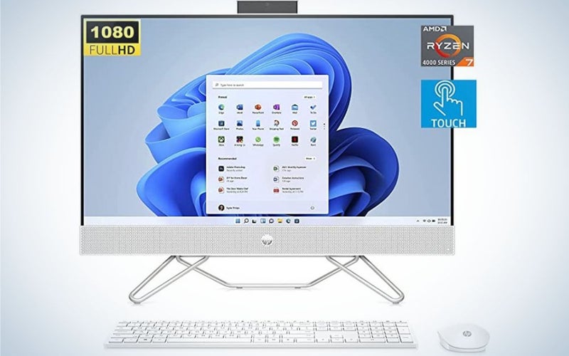 This powerful, touchscreen-enabled all-in-one is one of the few using an AMD processor.