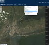 The USGS LandsatLook 2.0 interface in a web browser.