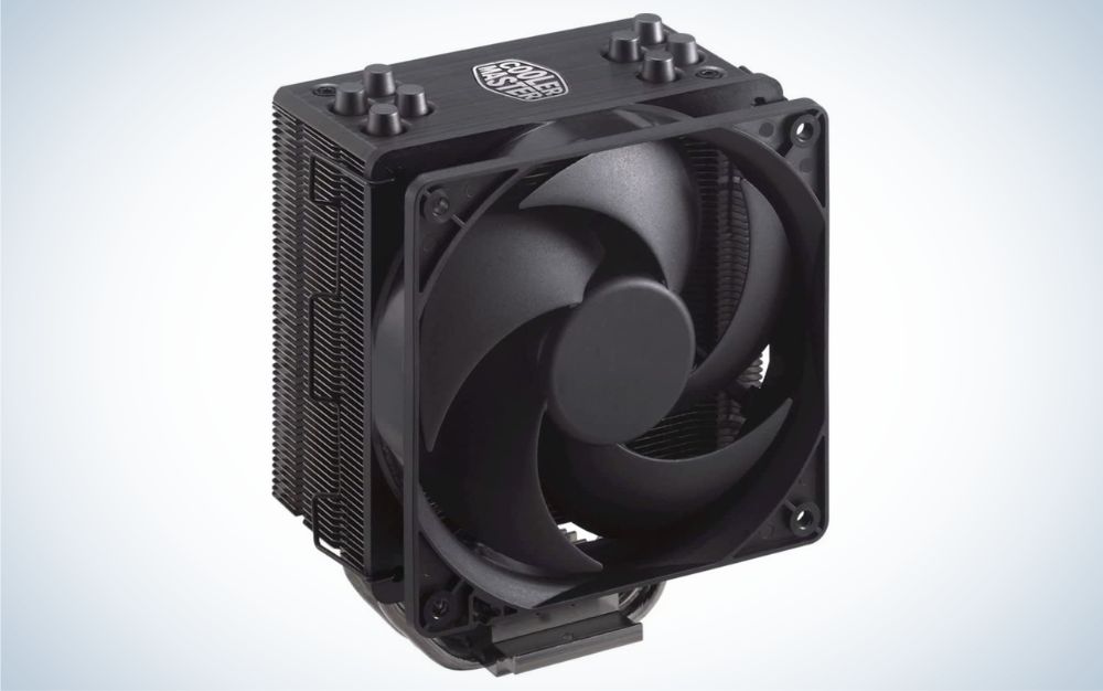 Cooler Master Hyper 212 Evo V2 Black Edition is the best budget CPU cooler.