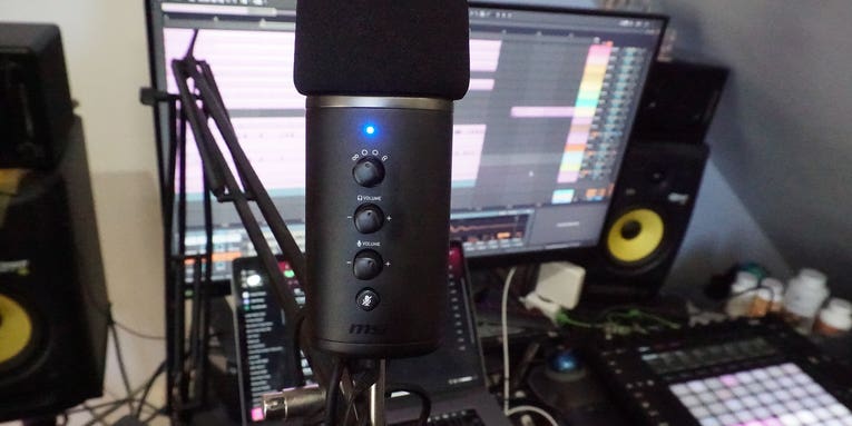 MSI Immerse GV60 microphone review: Game on for audio recording