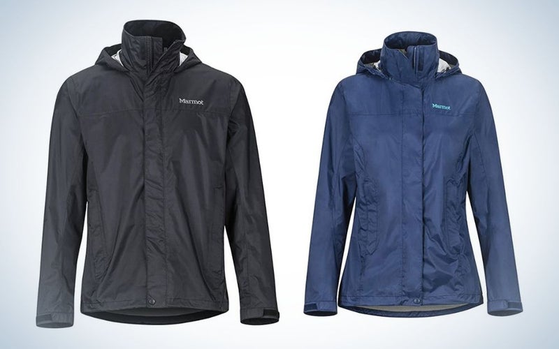 Marmot Precip Eco Jacket is the best packed rain jacket on a budget.