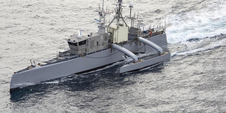 The US Navy floats its wishlist: 350 ships and 150 uncrewed vessels