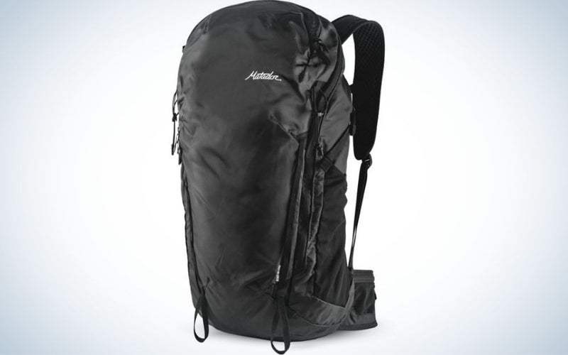 The Matador Beast is a small pack with a waterproof coating for hiking, biking, and whatever else you get up to.