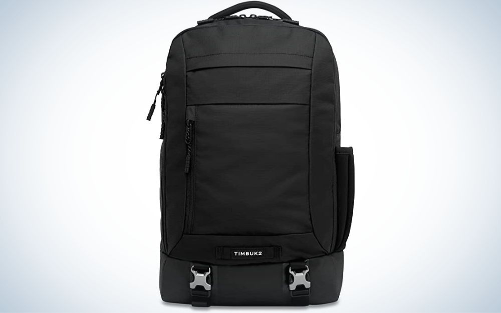 The Timbuk2 Authority Laptop Bag Deluxe is built to handle the heavy burden of the largest laptops.