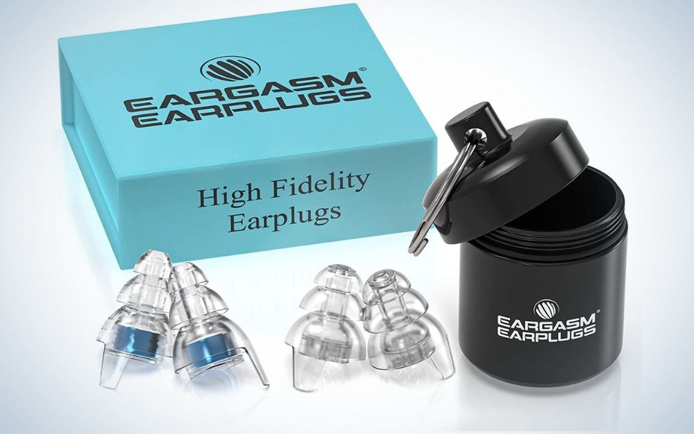 Eargasm High Fidelity Earplugs are the best overall earplugs for concerts.