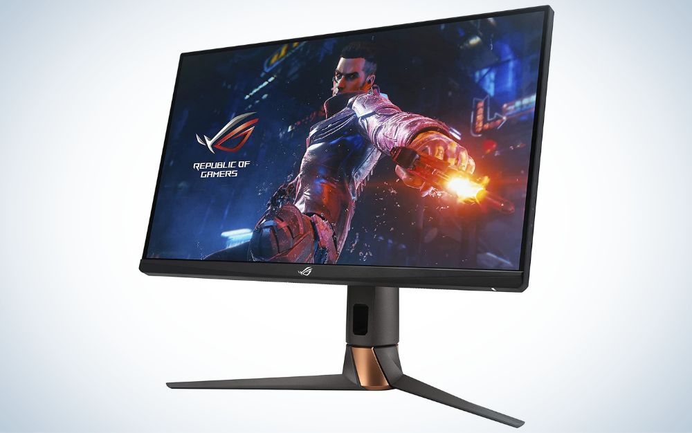 ASUS ROG Swift PG279QM is the best vertical monitor for CAD.