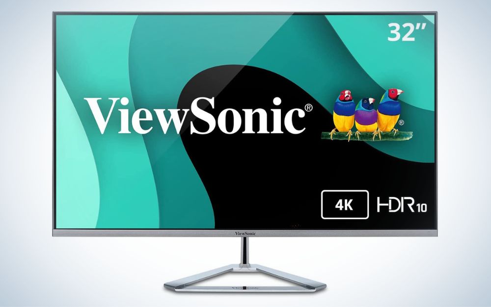 ViewSonic VX3276-4K-MHD is the best budget monitor for CAD.