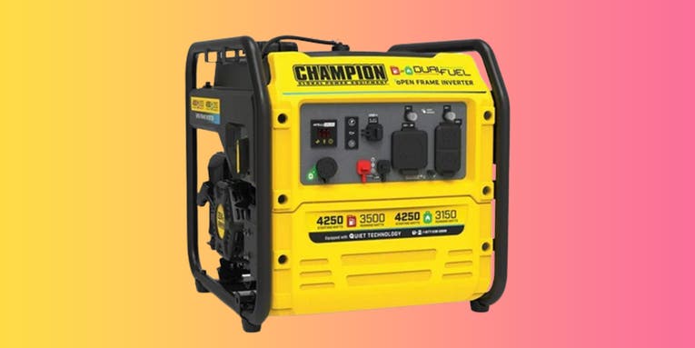 Save $200 on this EPA-certified duel-fuel generator at Walmart