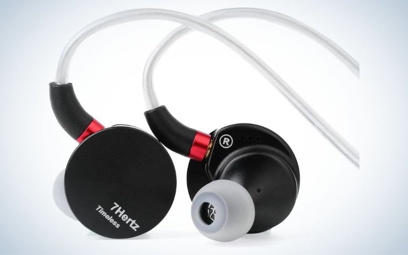 7Hz Timeless are the best planar magnetic earphones.