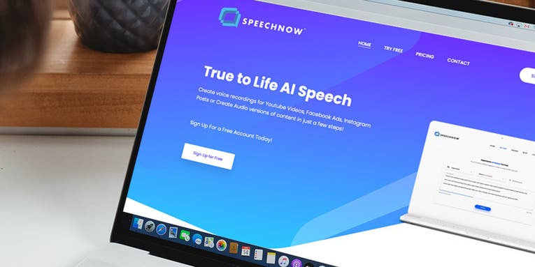 Add life-like voiceovers to your video content with a subscription to this text-to-speech app