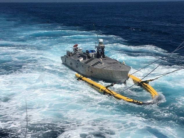 The Navy’s new robotic minesweeper is ready to sniff out explosives at sea