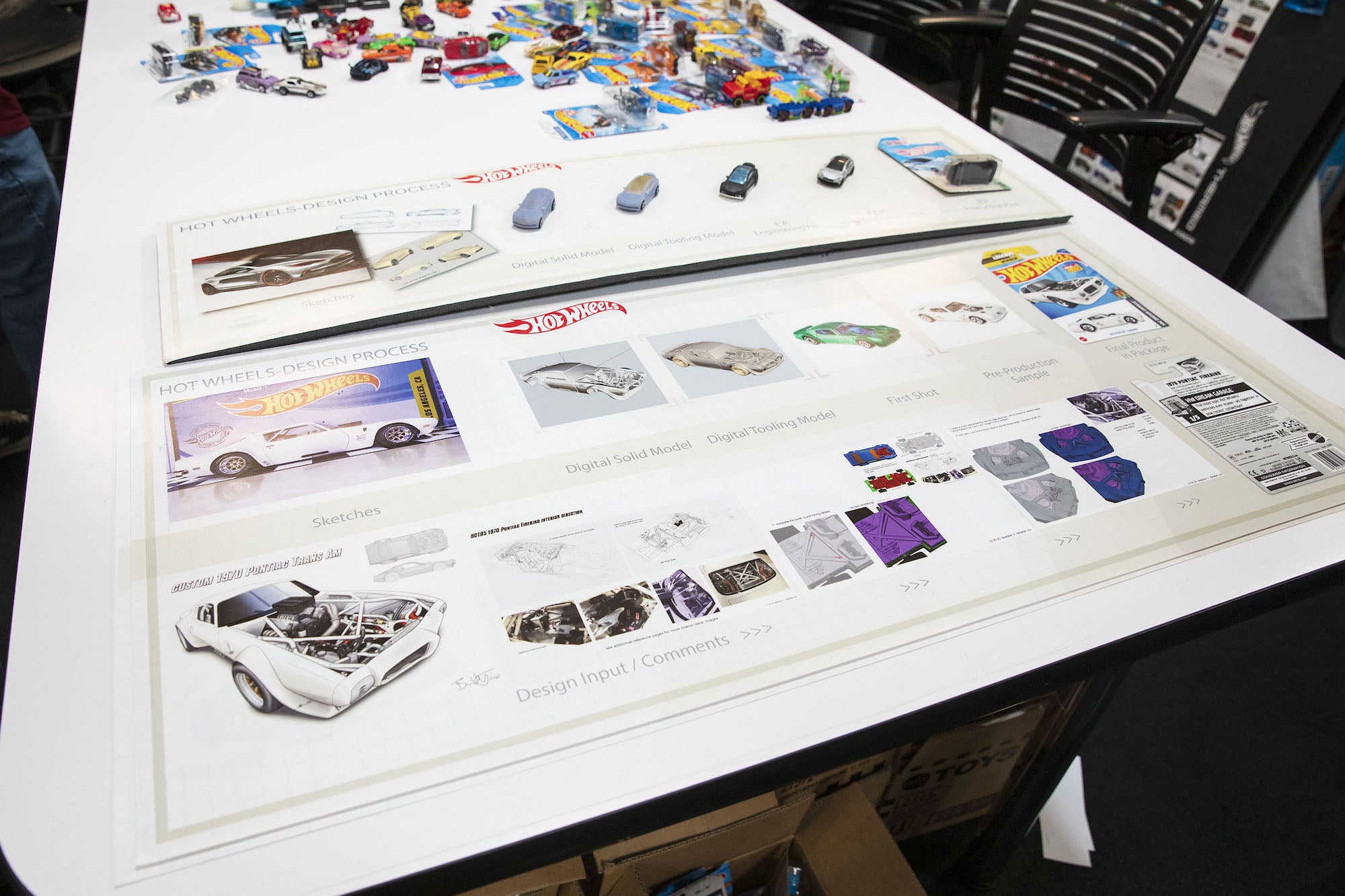 A look inside the design center where Hot Wheels creates its timeless toy cars