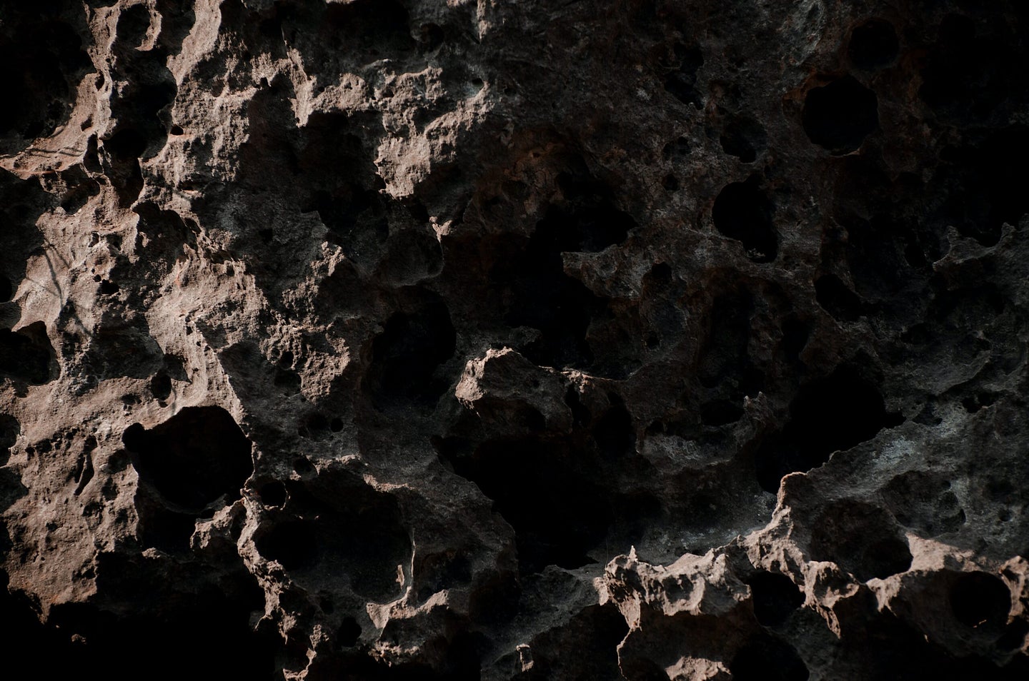 Asteroid surface.